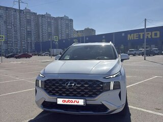 2020 Hyundai Santa Fe IV Рестайлинг, белый, 3550000 рублей, вид 2