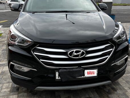 2017 Hyundai Santa Fe III Рестайлинг, чёрный, 2300000 рублей, вид 2