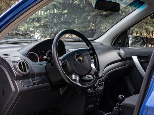 2010 Chevrolet Aveo I Рестайлинг, синий, 385000 рублей - вид 17