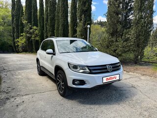 2012 Volkswagen Tiguan I Рестайлинг, белый, 1344000 рублей, вид 3