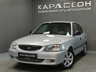 2011 Hyundai Accent ТагАЗ II, серебристый, 350000 рублей, вид 1