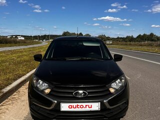 2020 Lada (ВАЗ) Granta I Рестайлинг, чёрный, 570000 рублей, вид 3