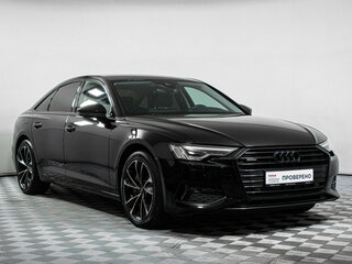 2021 Audi A6 45 TFSI V (C8), чёрный, 4999000 рублей, вид 3