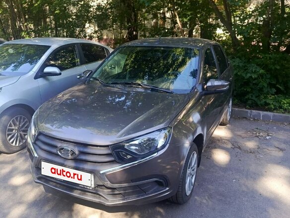2022 Lada (ВАЗ) Granta I Рестайлинг, коричневый, 650000 рублей - вид 2