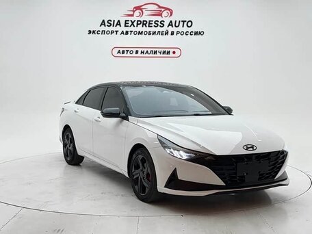 2022 Hyundai Elantra VII (CN7), белый, 1660000 рублей, вид 1