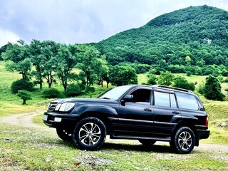 2003 Lexus LX 470 II Рестайлинг, чёрный, 1900000 рублей, вид 4