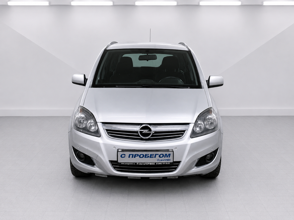 2012 Opel Zafira B Рестайлинг, серебристый - вид 1