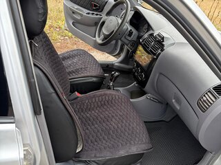 2007 Hyundai Accent ТагАЗ II, серебристый, 340000 рублей, вид 5