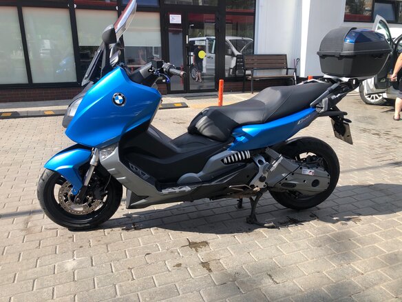 2013 BMW C 600 Sport, голубой, 400000 рублей - вид 13