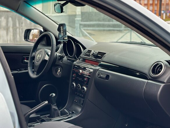 2008 Mazda 3 I (BK) Рестайлинг, голубой, 470000 рублей - вид 18