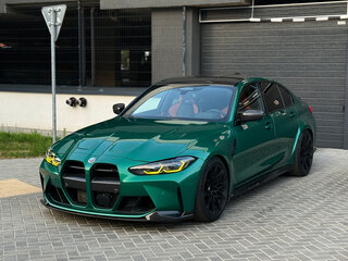 2022 BMW M3 Competition Package VI (G80), зелёный, 7000000 рублей, вид 2
