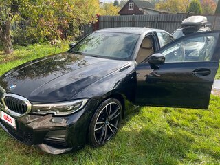 2022 BMW 3 серии 320d VII (G2x), чёрный, 3990000 рублей, вид 3