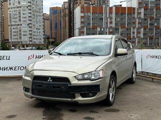 2008 Mitsubishi Lancer X, бежевый, 390000 рублей, вид 1