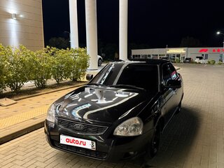 2011 Lada (ВАЗ) Priora I, чёрный, 495000 рублей, вид 1