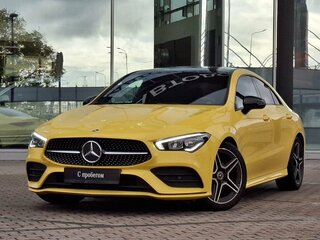 2021 Mercedes-Benz CLA 200 II (C118, X118), жёлтый, 3170000 рублей, вид 1