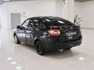 2015 Lada (ВАЗ) Granta I, чёрный, 385000 рублей, вид 4