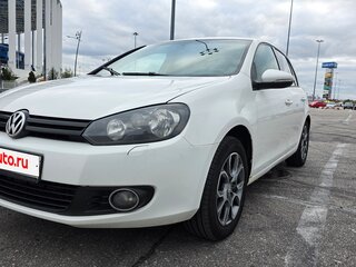 2012 Volkswagen Golf VI, белый, 730000 рублей, вид 5
