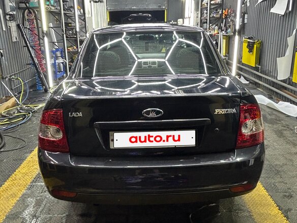 2008 Lada (ВАЗ) Priora I, чёрный, 310000 рублей - вид 3