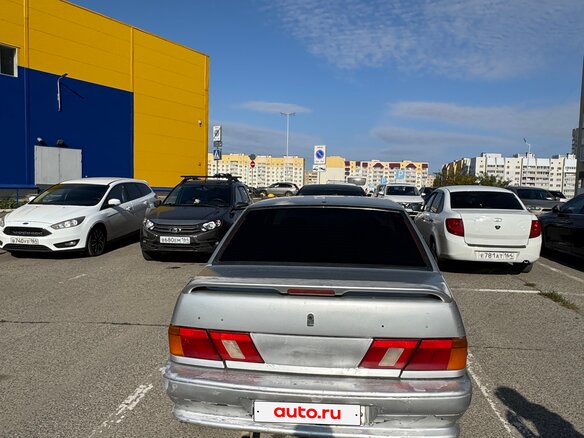 2004 Lada (ВАЗ) 2115, серебристый, 65000 рублей - вид 6