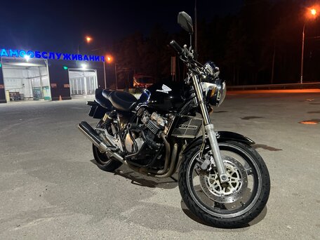 1993 Honda CB 400 Super Four, чёрный, 210000 рублей, вид 5
