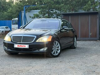 2008 Mercedes-Benz S-Класс 500 V (W221), чёрный, 1300000 рублей, вид 1