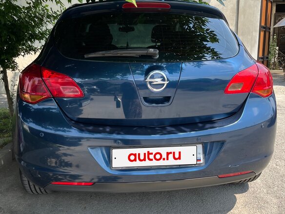 2010 Opel Astra J, синий, 670000 рублей - вид 2