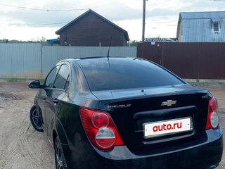 2012 Chevrolet Aveo II, чёрный, 450000 рублей, вид 3