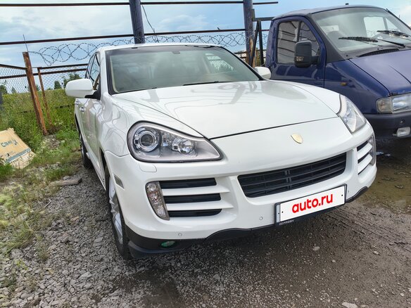 2008 Porsche Cayenne I Рестайлинг (957), белый, 1333000 рублей - вид 2