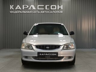 2011 Hyundai Accent ТагАЗ II, серебристый, 350000 рублей, вид 3