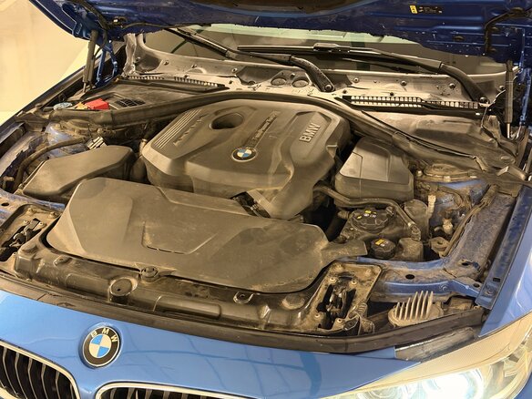 2017 BMW 4 серии Gran Coupe 430i xDrive F32/F33/F36 Рестайлинг, синий, 2580000 рублей - вид 7