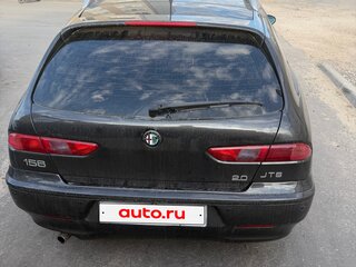 2003 Alfa Romeo 156 I Рестайлинг 1, чёрный, 345000 рублей, вид 2