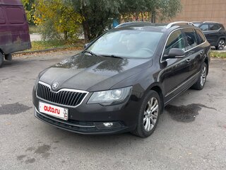 2015 Skoda Superb II Рестайлинг, коричневый, 1250000 рублей, вид 2