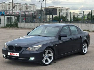 2009 BMW 5 серии 520i V (E60/E61) Рестайлинг, синий, 1150000 рублей, вид 1