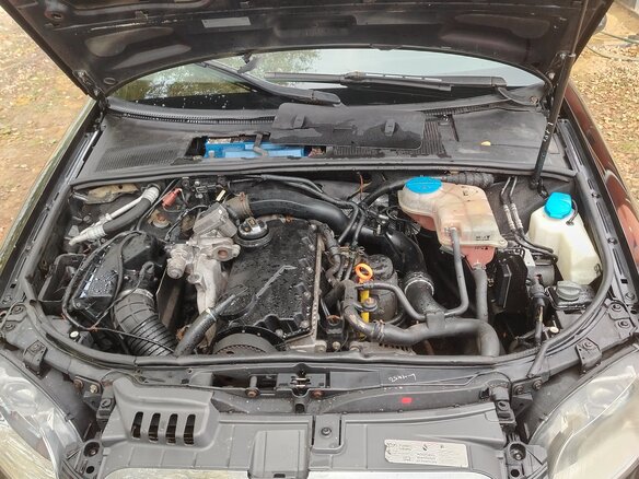 2007 Audi A4 8V III (B7), чёрный, 610000 рублей - вид 2