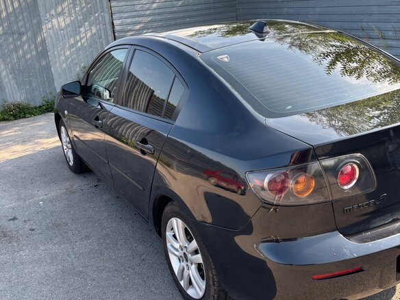 2007 Mazda 3 I (BK) Рестайлинг, чёрный, 320000 рублей - вид 5