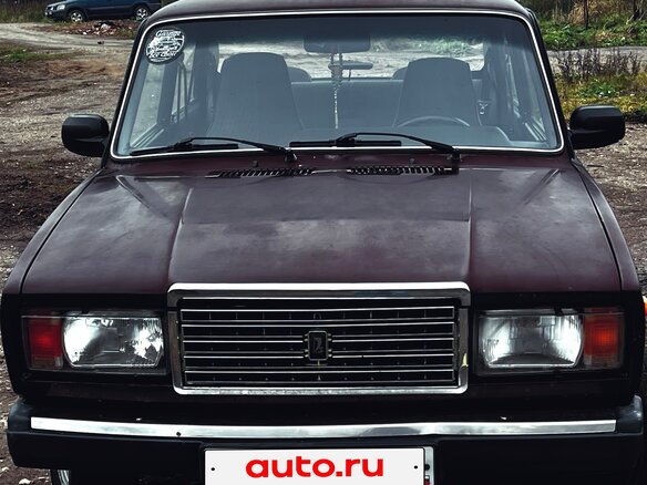 2005 Lada (ВАЗ) 2107, красный, 110000 рублей - вид 1