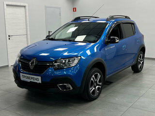 2019 Renault Sandero Stepway II Рестайлинг, синий, 1090000 рублей, вид 1