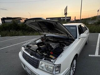 1998 Toyota Crown X (S150), белый, 520000 рублей, вид 1