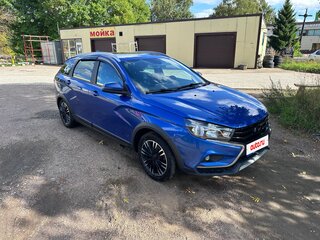 2020 Lada (ВАЗ) Vesta SW Cross I, синий, 1210000 рублей, вид 3
