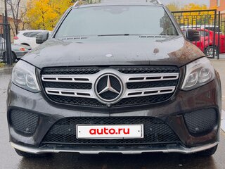 2016 Mercedes-Benz GLS 400 I (X166), чёрный, 3000000 рублей, вид 2