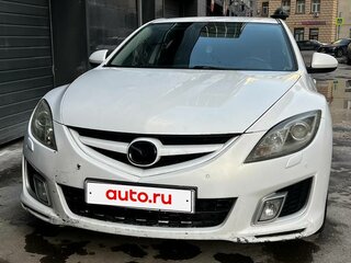 2008 Mazda 6 II (GH), белый, 630000 рублей, вид 3