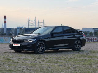 2020 BMW 3 серии 320d xDrive VII (G2x), чёрный, 4600000 рублей, вид 4