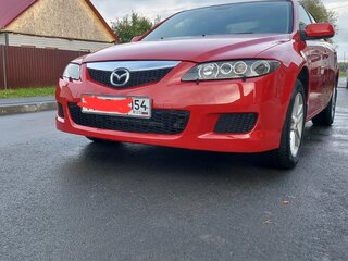 2007 Mazda 6 I (GG) Рестайлинг, красный, 610000 рублей, вид 1