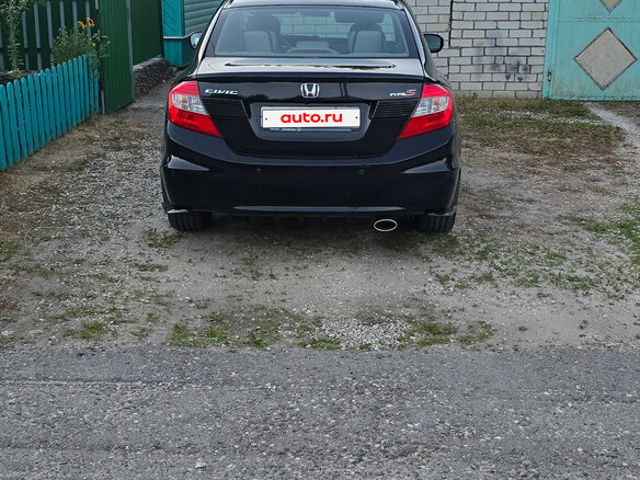 2012 Honda Civic IX, чёрный, 1250000 рублей - вид 6