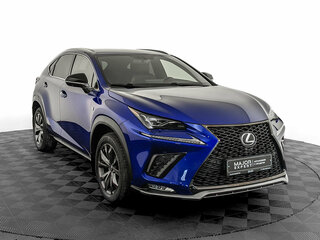 2019 Lexus NX 300 I Рестайлинг, синий, 3600000 рублей, вид 3
