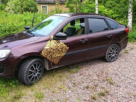 2017 Lada (ВАЗ) Granta I, пурпурный, 310000 рублей, вид 5