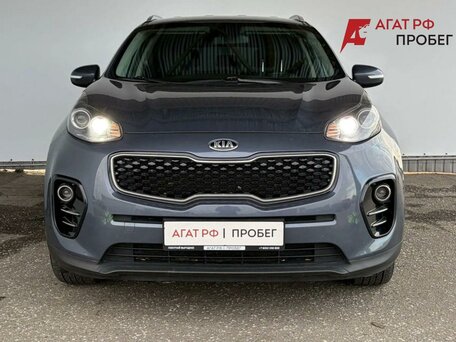 2016 Kia Sportage IV, синий, 1835000 рублей, вид 2