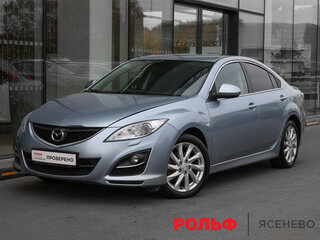 2010 Mazda 6 II (GH) Рестайлинг, серебристый, 949000 рублей, вид 1
