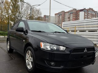 2008 Mitsubishi Lancer X, чёрный, 600000 рублей, вид 3