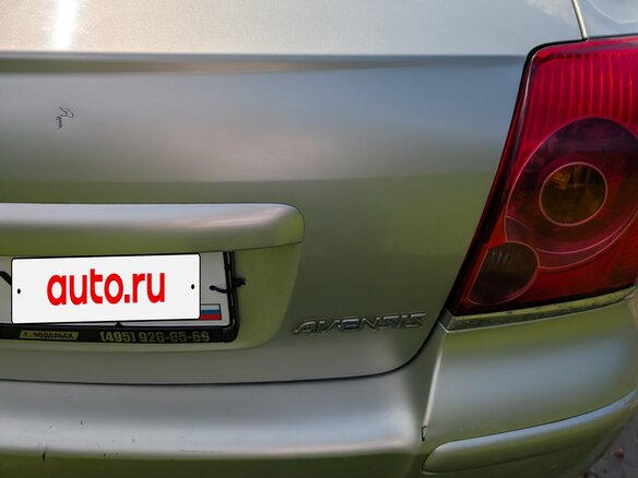 2006 Toyota Avensis II, серебристый - вид 8